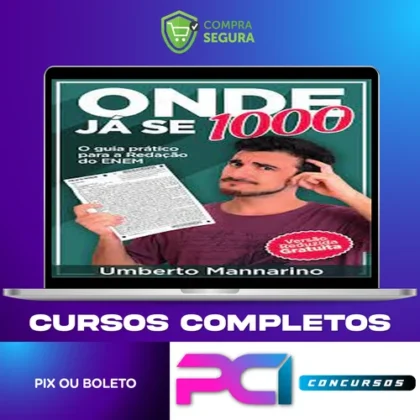 Redação Onde Já Se 1000 - Umberto Mannarino