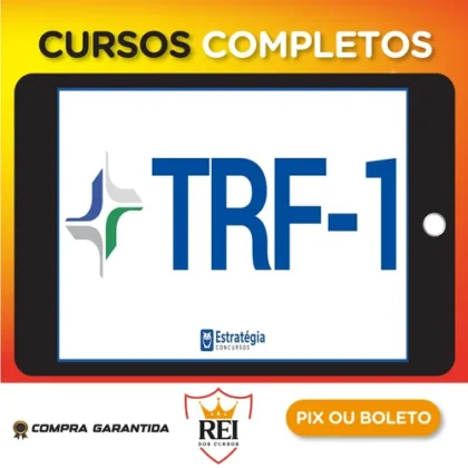 Pacote - TRF 1ª Região (Técnico Judiciário - Área Administrativa) Pacote Completo - Estratégia Concursos