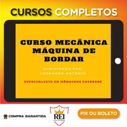 Curso Mecânica Máquina de Bordar - Leonardo Antônio Santos