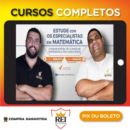 Módulo Matemática: Matemática Pra Passar - Renato Oliveira e Marcão