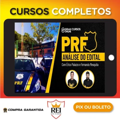 PRF (+ Rota Final) com Opção de Espanhol e TAF - Pós-Edital - Gran Cursos Online