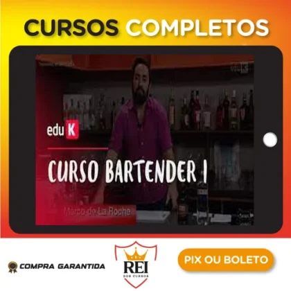 Bartender I Coquetéis Clássicos - Marco de La Roche
