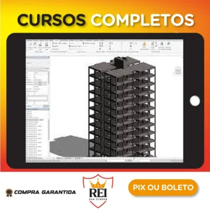 Revit: Arq e Estrutural Avançado com Fundações - Engenhabim