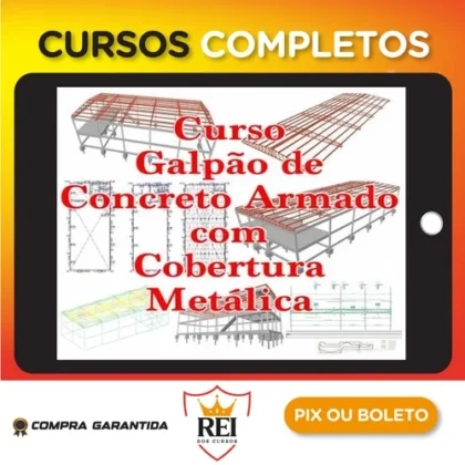 Cypecad: Barracão com Cobertura Metálica - Ítallo Bernardo