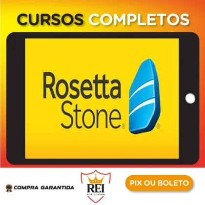 Curso em Software Aprender Idiomas - Rosetta Stone