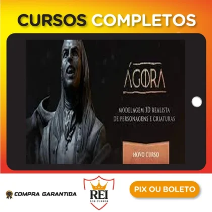 Ágora Modelagem 3D Realista - Iconic Academy
