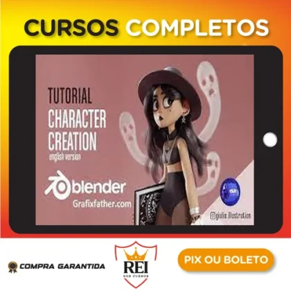 Gumroad: Character Creation in Blender - Giulia Marchetti [INGLÊS]