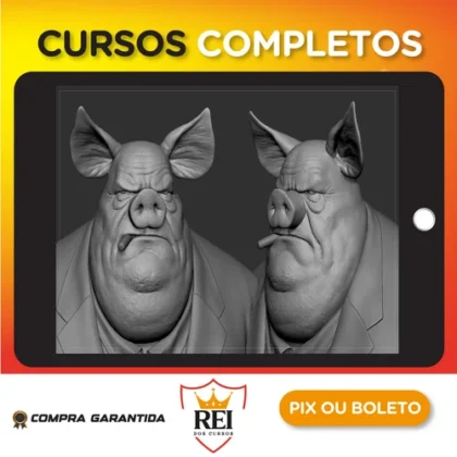 LookDev de Personagem 3D - Yan Blanco