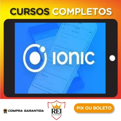 Curso Ionic 3 e 4 Básico e Avançado Backend em PHP MVC - Bruno de Libero