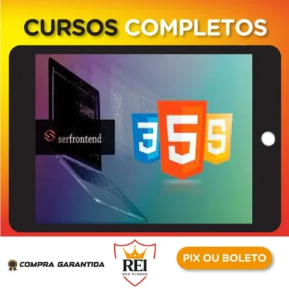 Curso Web Design Completo Html5, Css3 e JS + 5 Projetos - Daniel Tapias Morales e Serfrontend Cursos