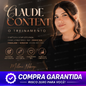CLAUDE CONTENT O Treinamento - Millena Nóbrega